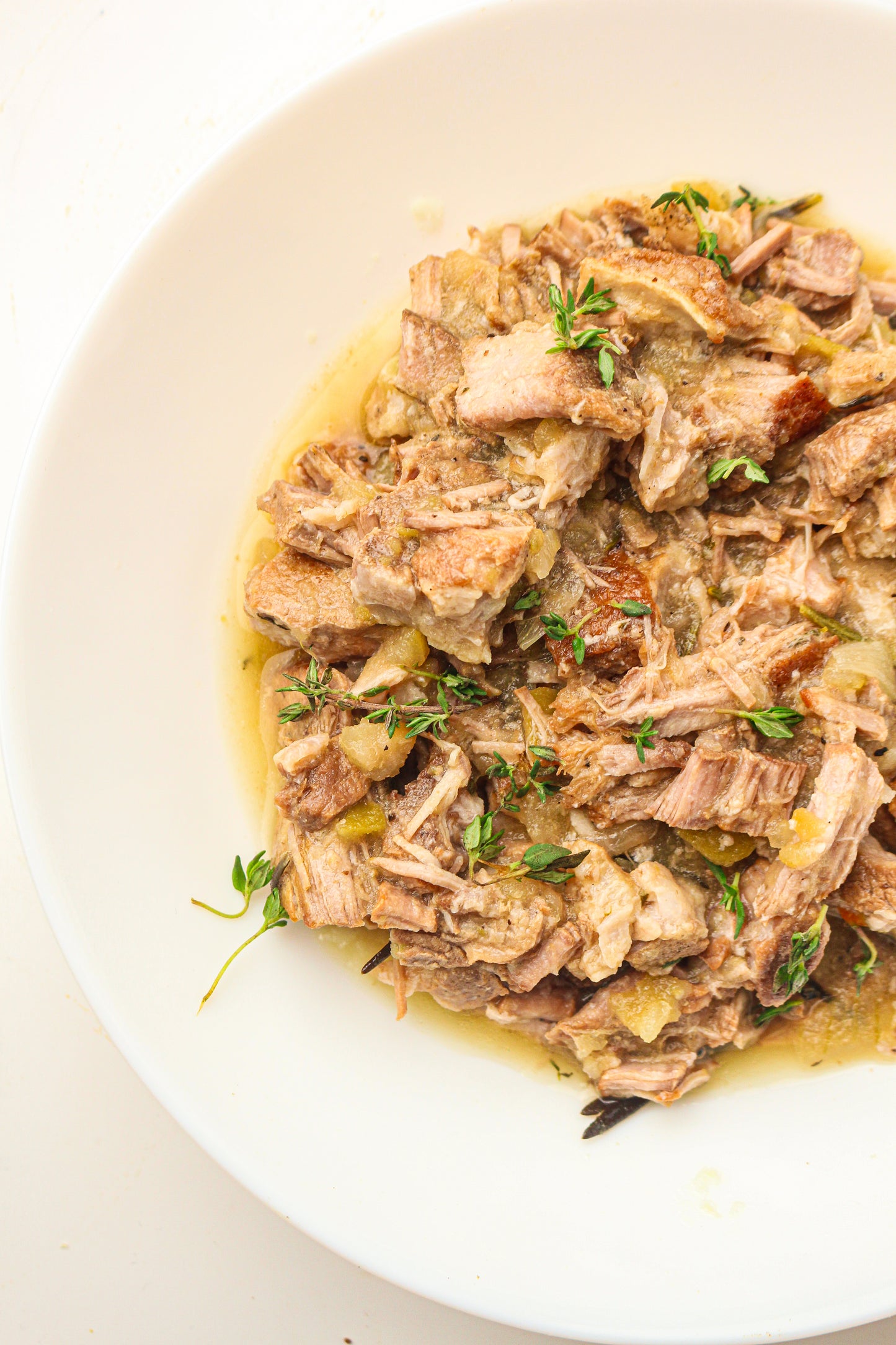 Slow CookerApple Cider Braised Pork