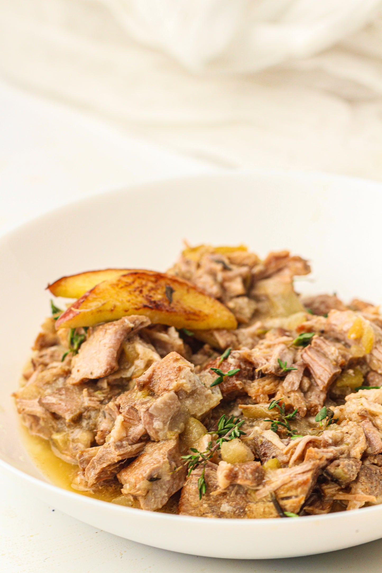 Slow CookerApple Cider Braised Pork