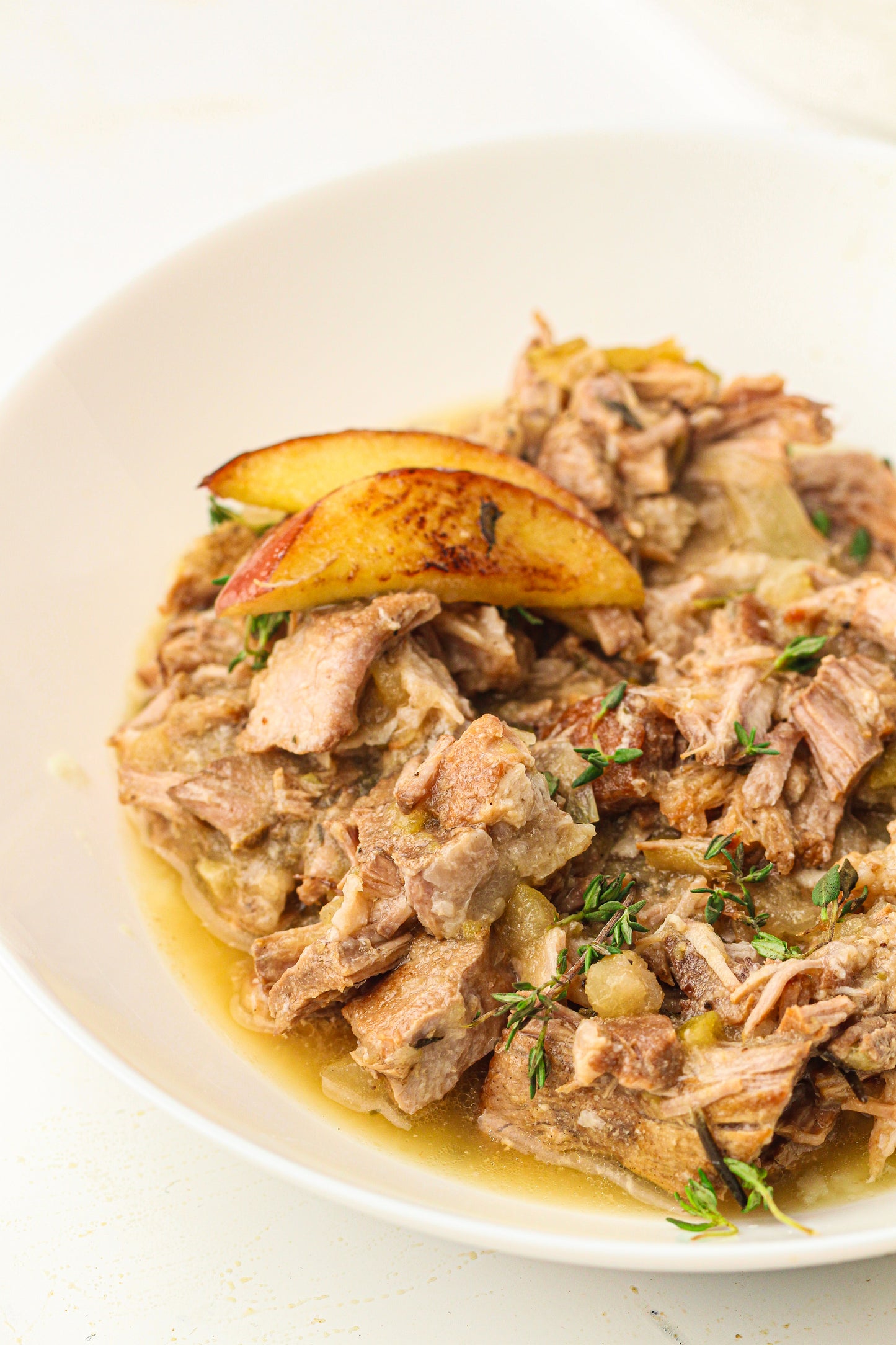Slow CookerApple Cider Braised Pork