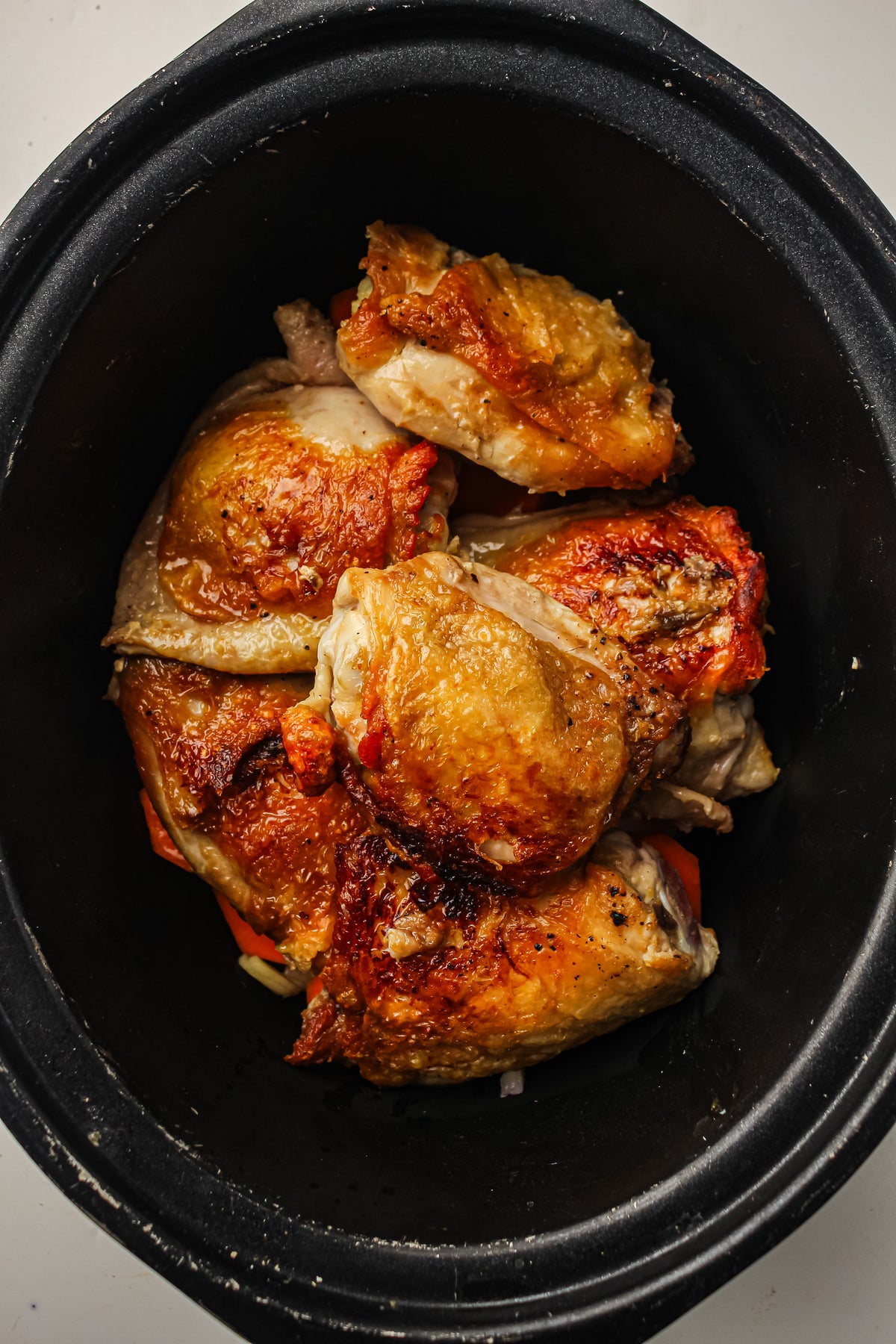 Slow Cooker Chicken Thighs