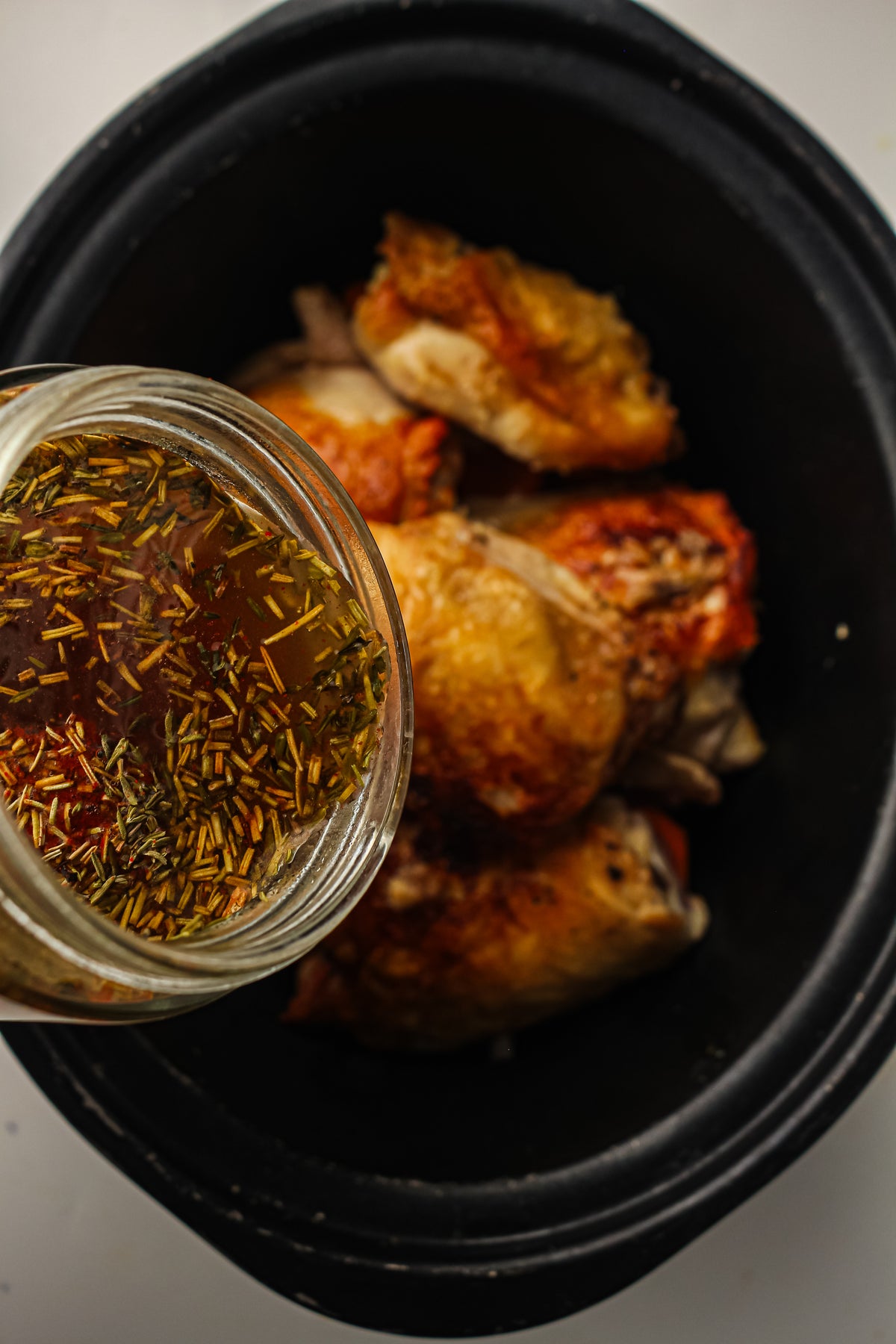 Slow Cooker Chicken Thighs