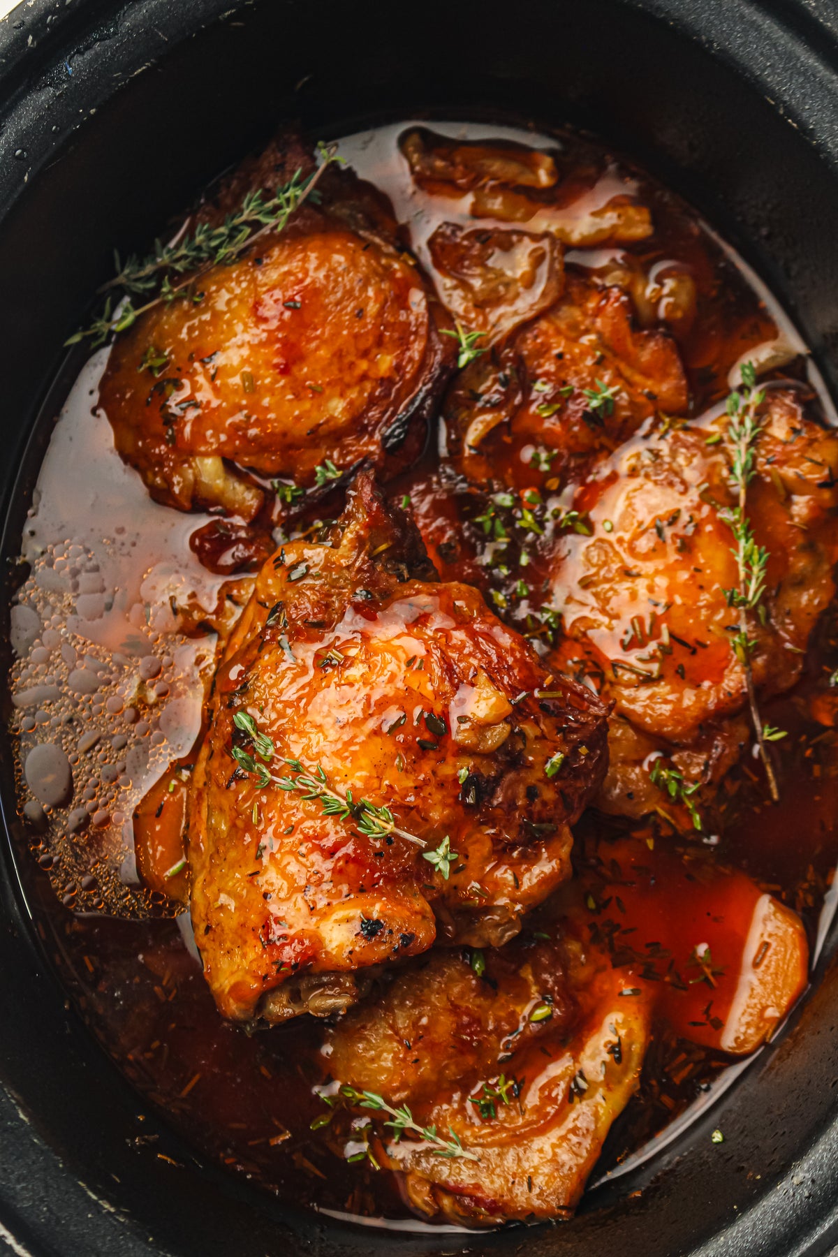 Slow Cooker Chicken Thighs