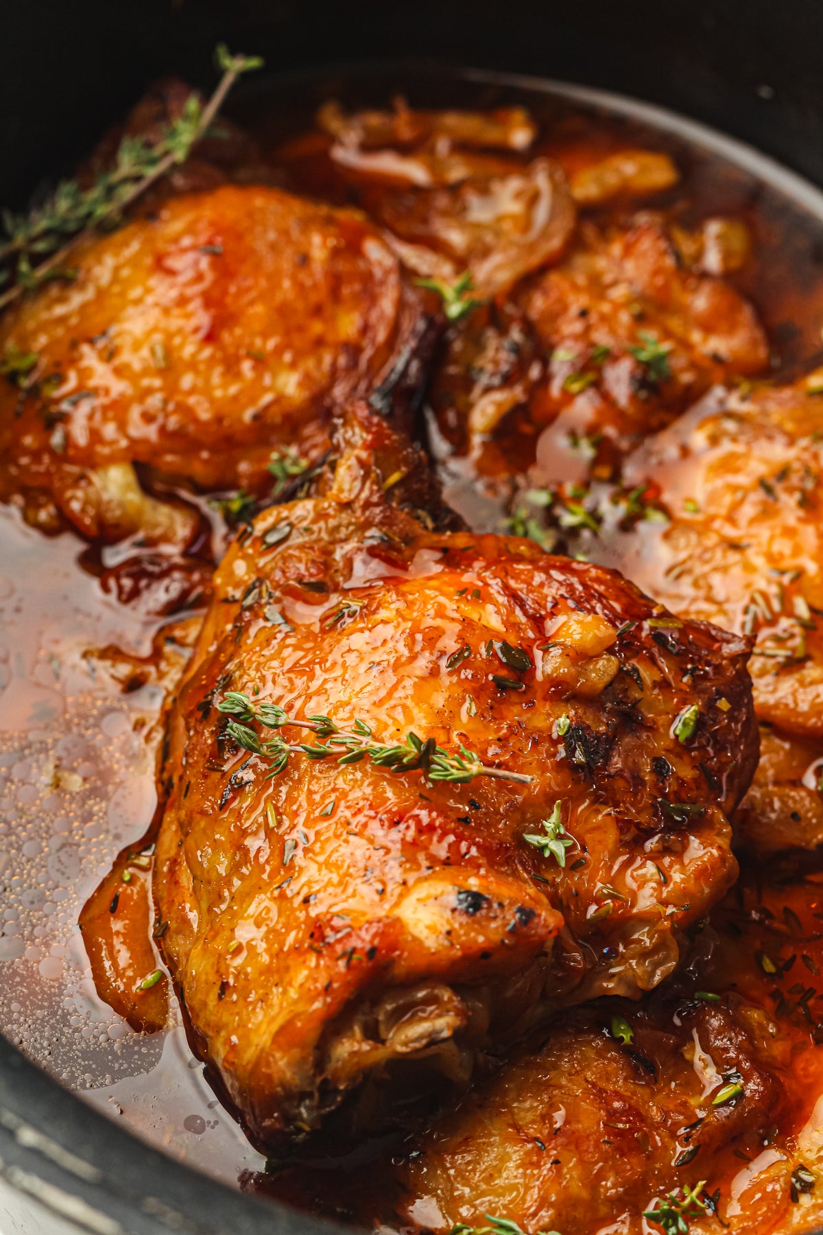 Slow Cooker Chicken Thighs