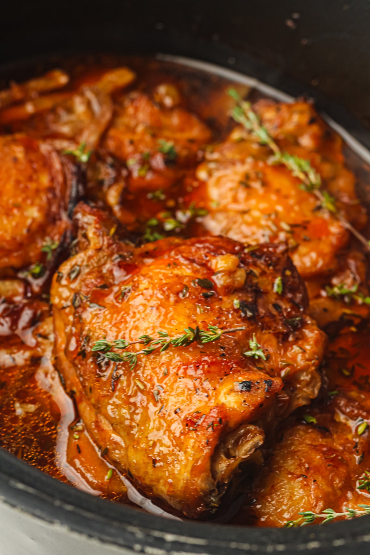 Slow Cooker Chicken Thighs