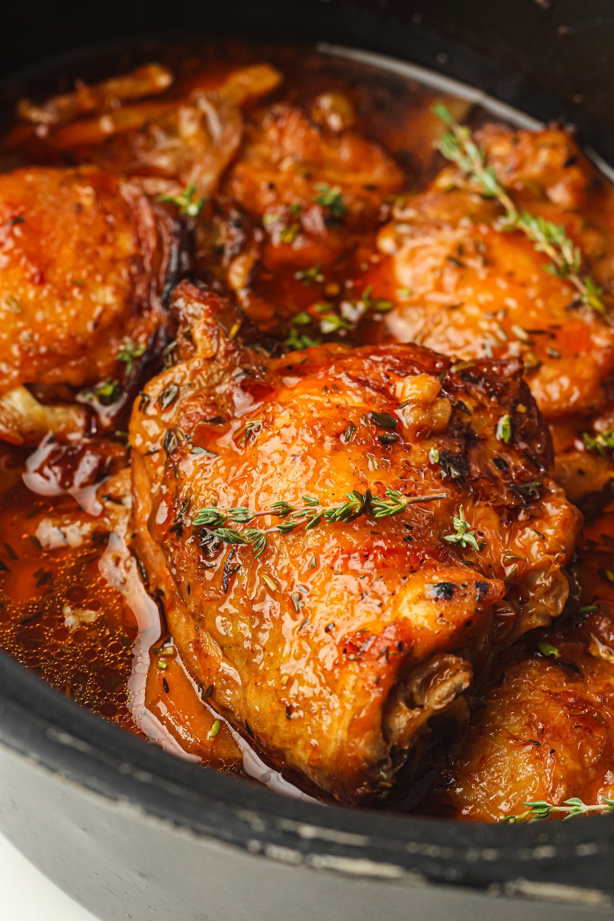 Slow Cooker Chicken Thighs