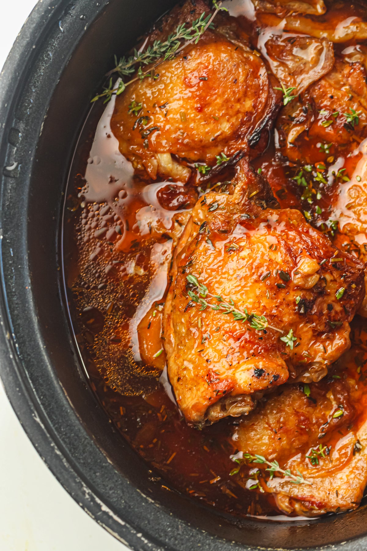 Slow Cooker Chicken Thighs