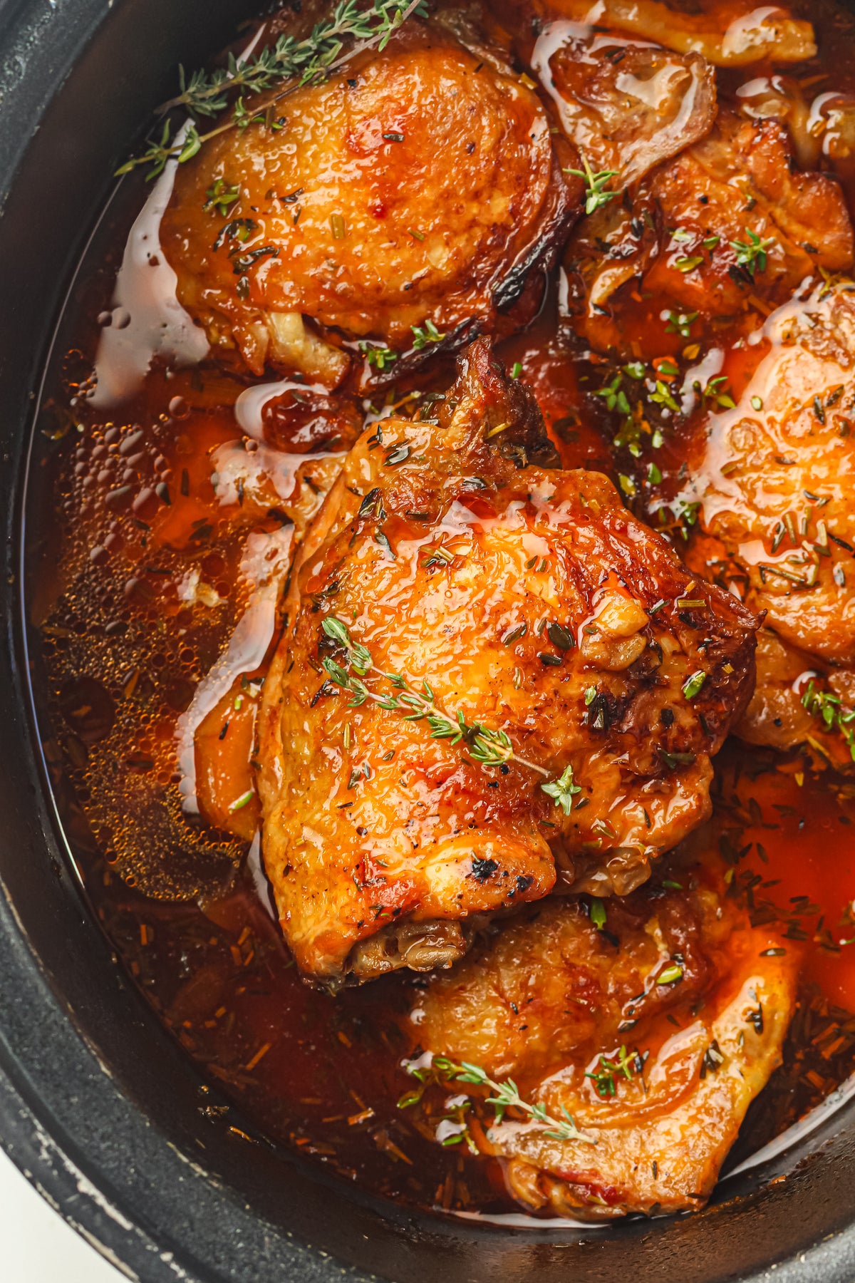 Slow Cooker Chicken Thighs