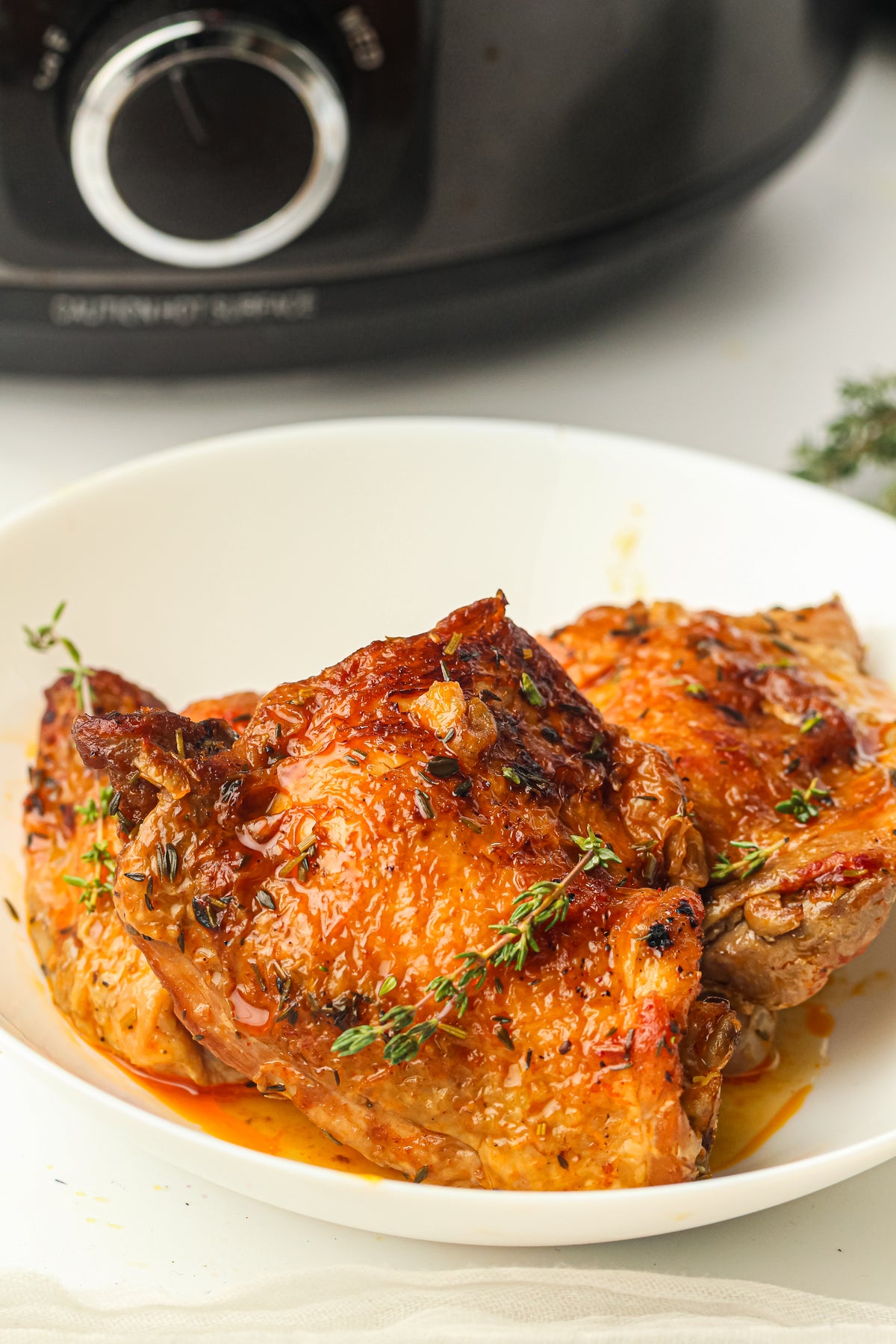 Slow Cooker Chicken Thighs