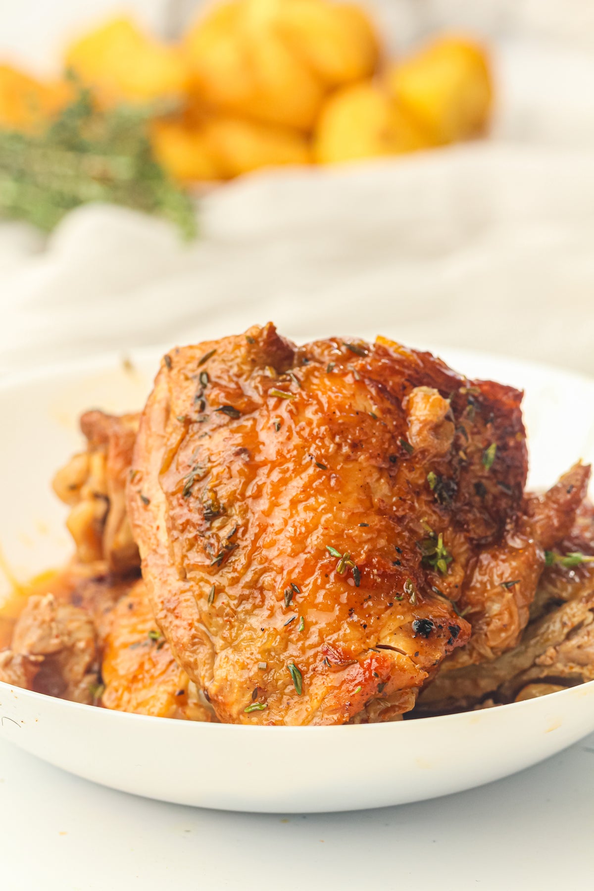 Slow Cooker Chicken Thighs