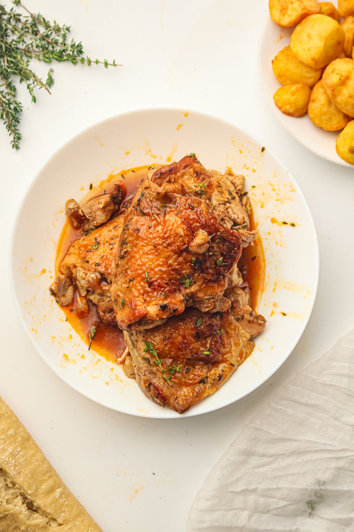 Slow Cooker Chicken Thighs