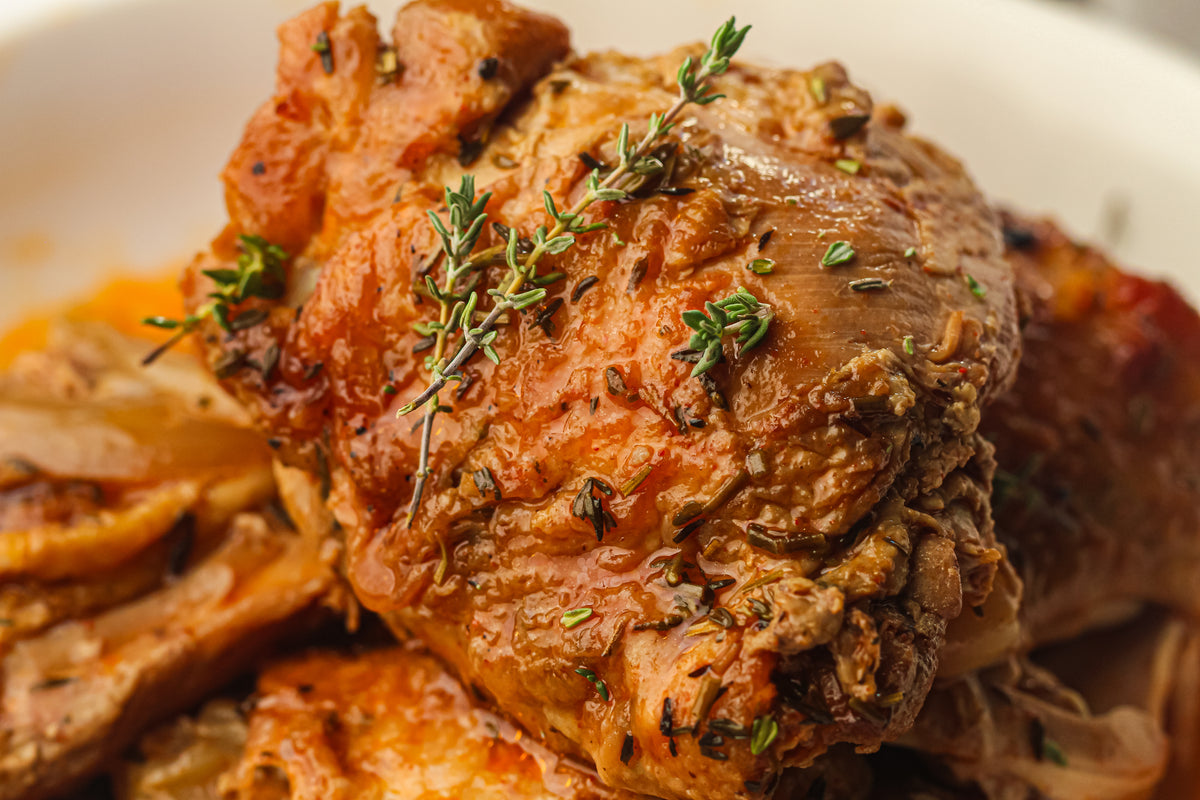 Slow Cooker Chicken Thighs