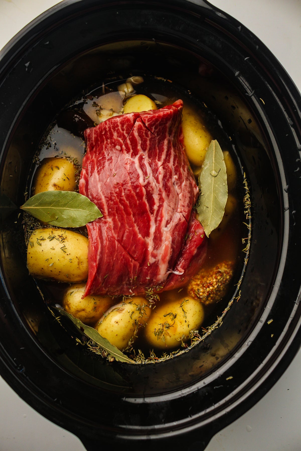 Slow Cooked Corned Beef and Cabbage