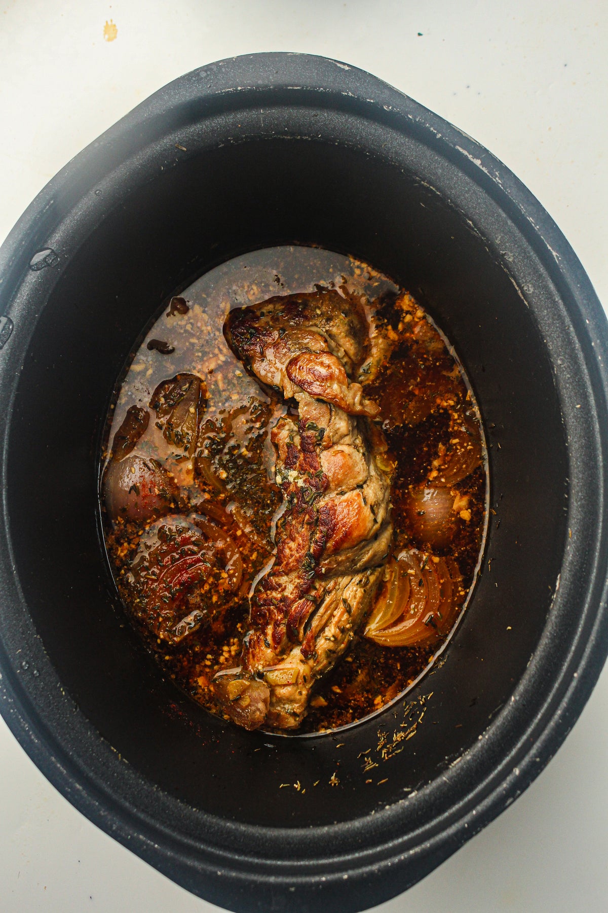 Slow Cooker Pork Fillet