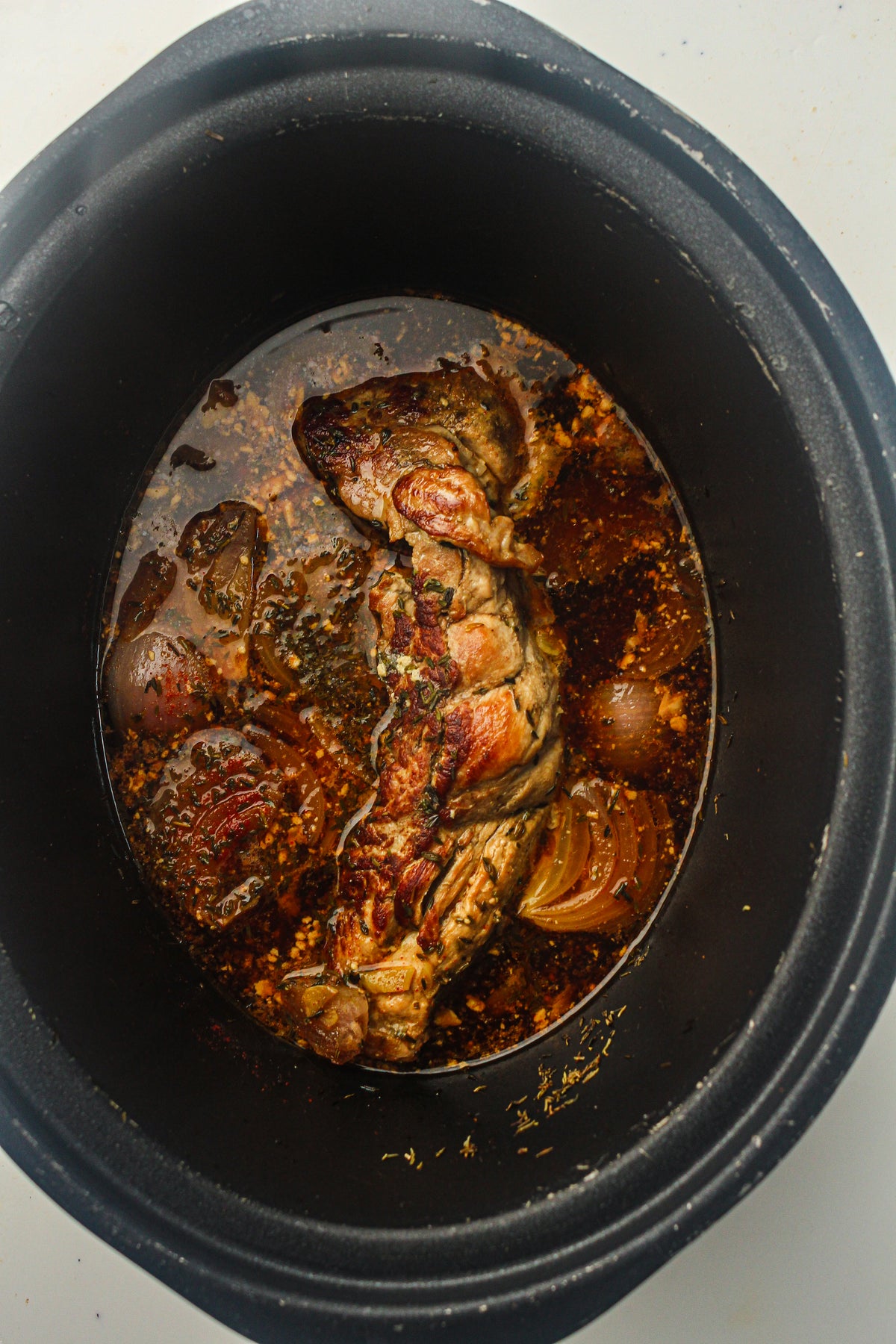Slow Cooker Pork Fillet
