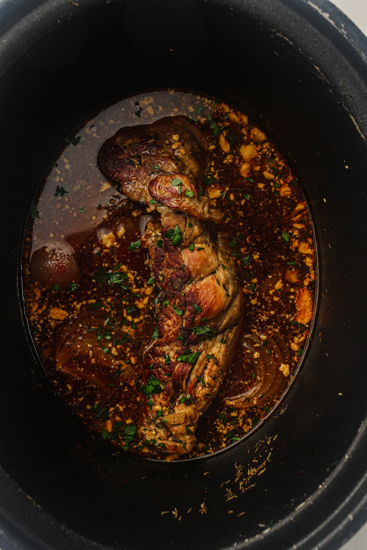 Slow Cooker Pork Fillet