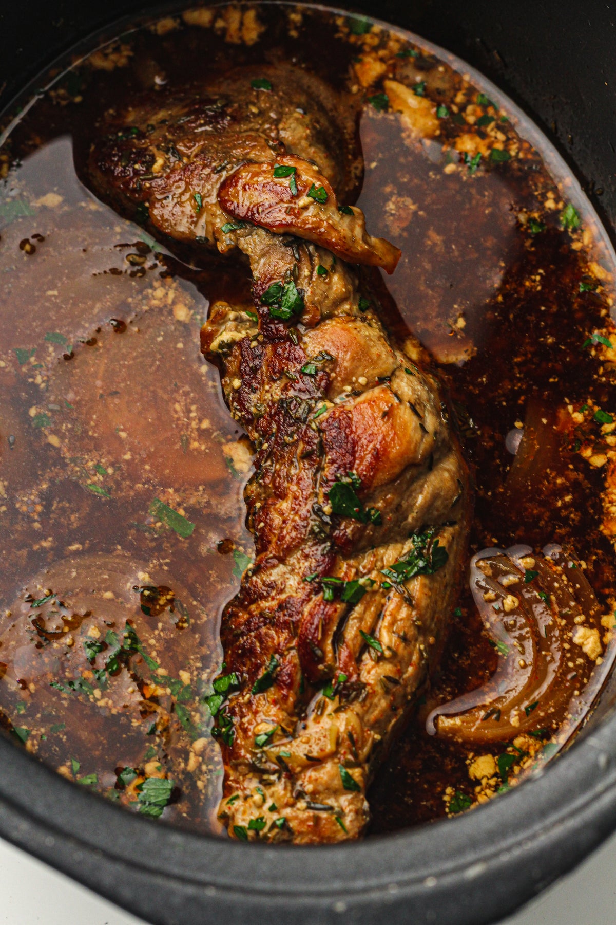 Slow Cooker Pork Fillet