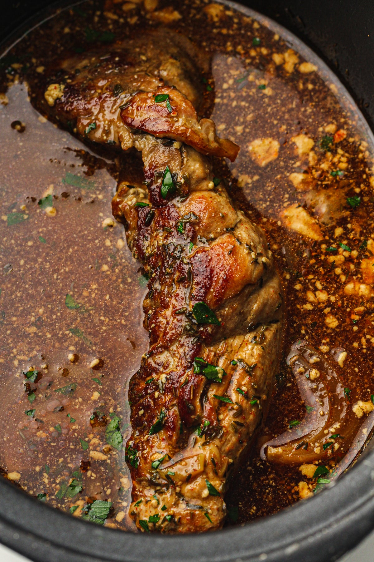 Slow Cooker Pork Fillet