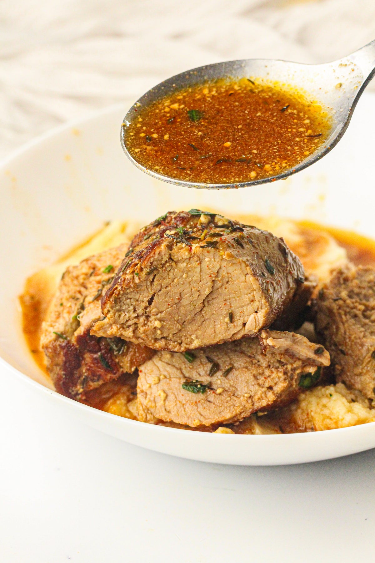 Slow Cooker Pork Fillet