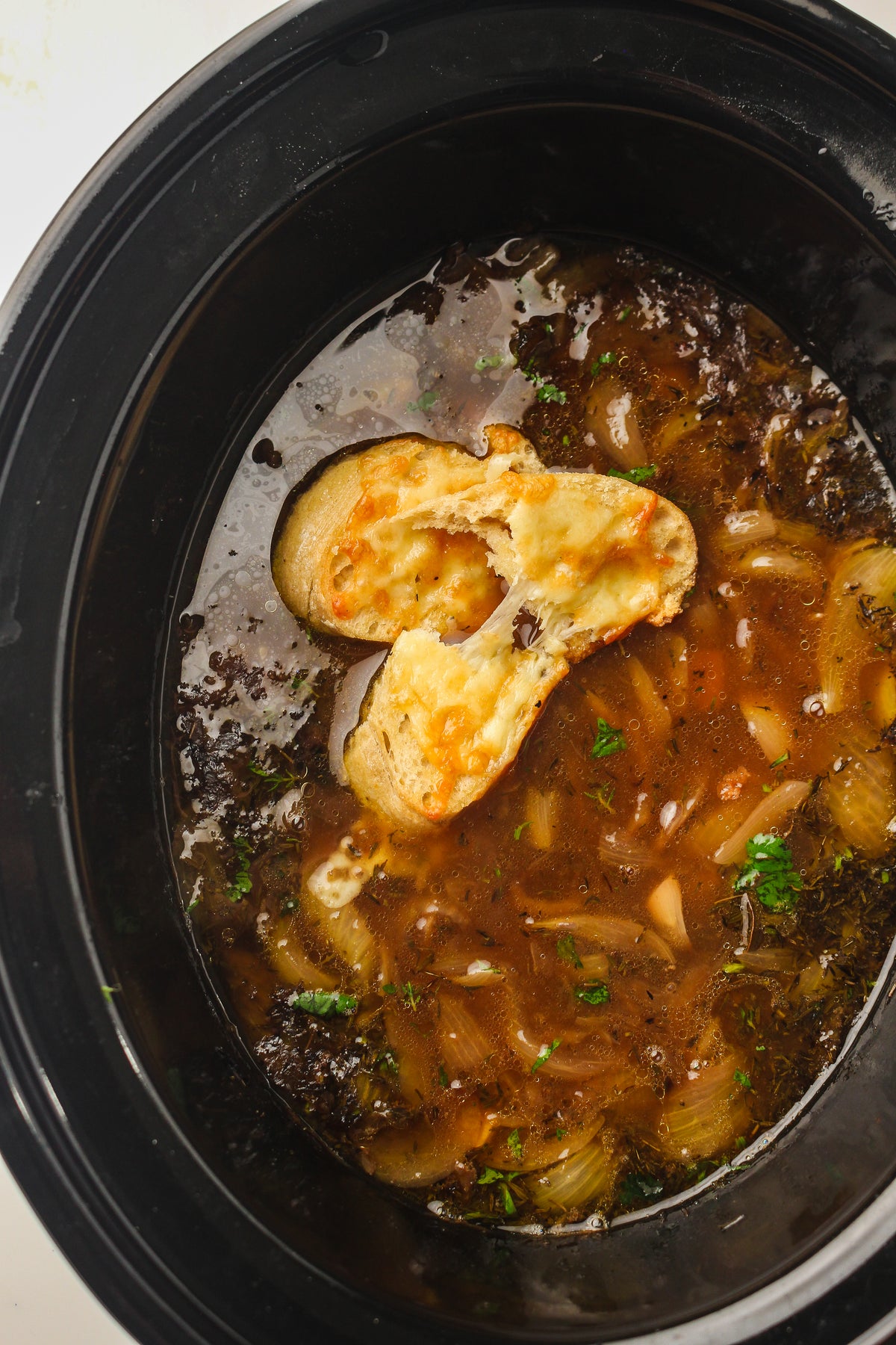 Slow Cooker French Onion Soup