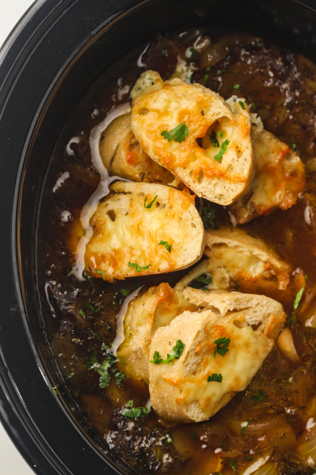 Slow Cooker French Onion Soup