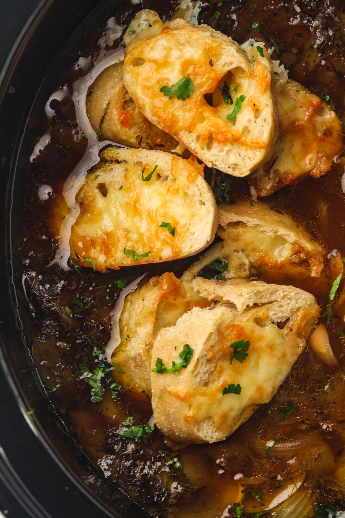 Slow Cooker French Onion Soup