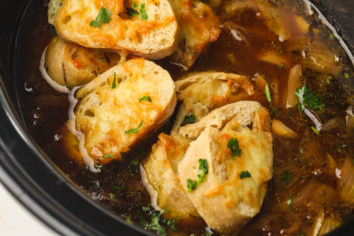 Slow Cooker French Onion Soup