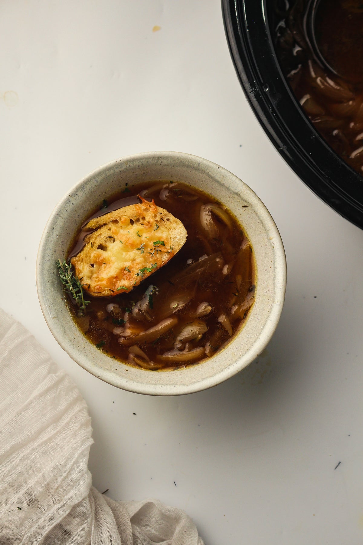 Slow Cooker French Onion Soup