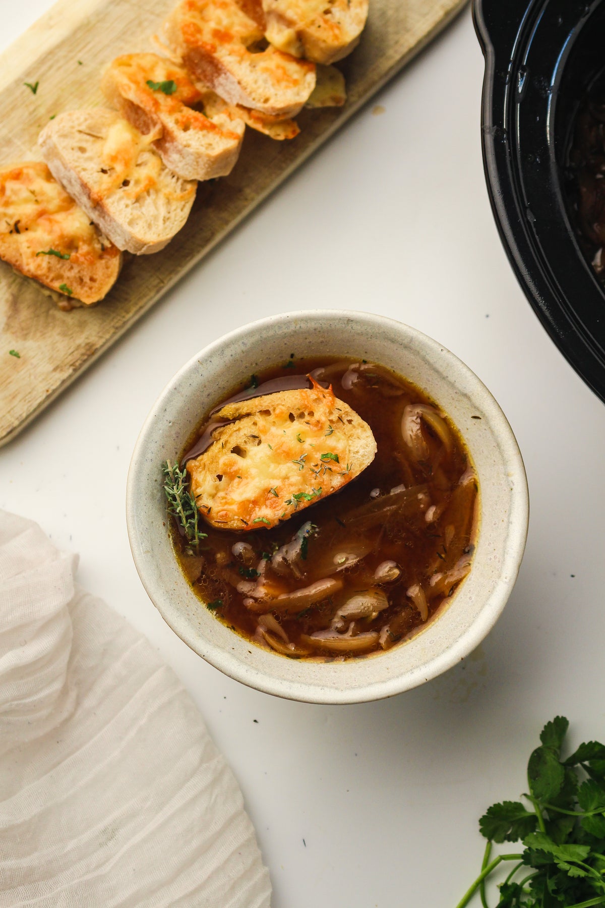 Slow Cooker French Onion Soup