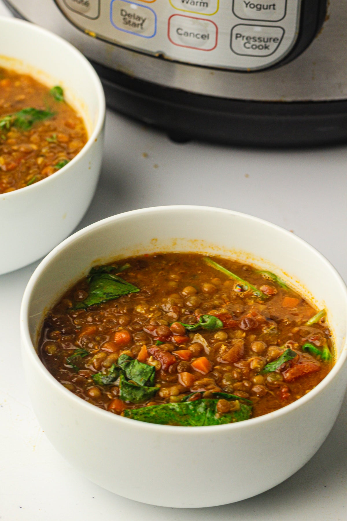Instant Pot Lentil Soup