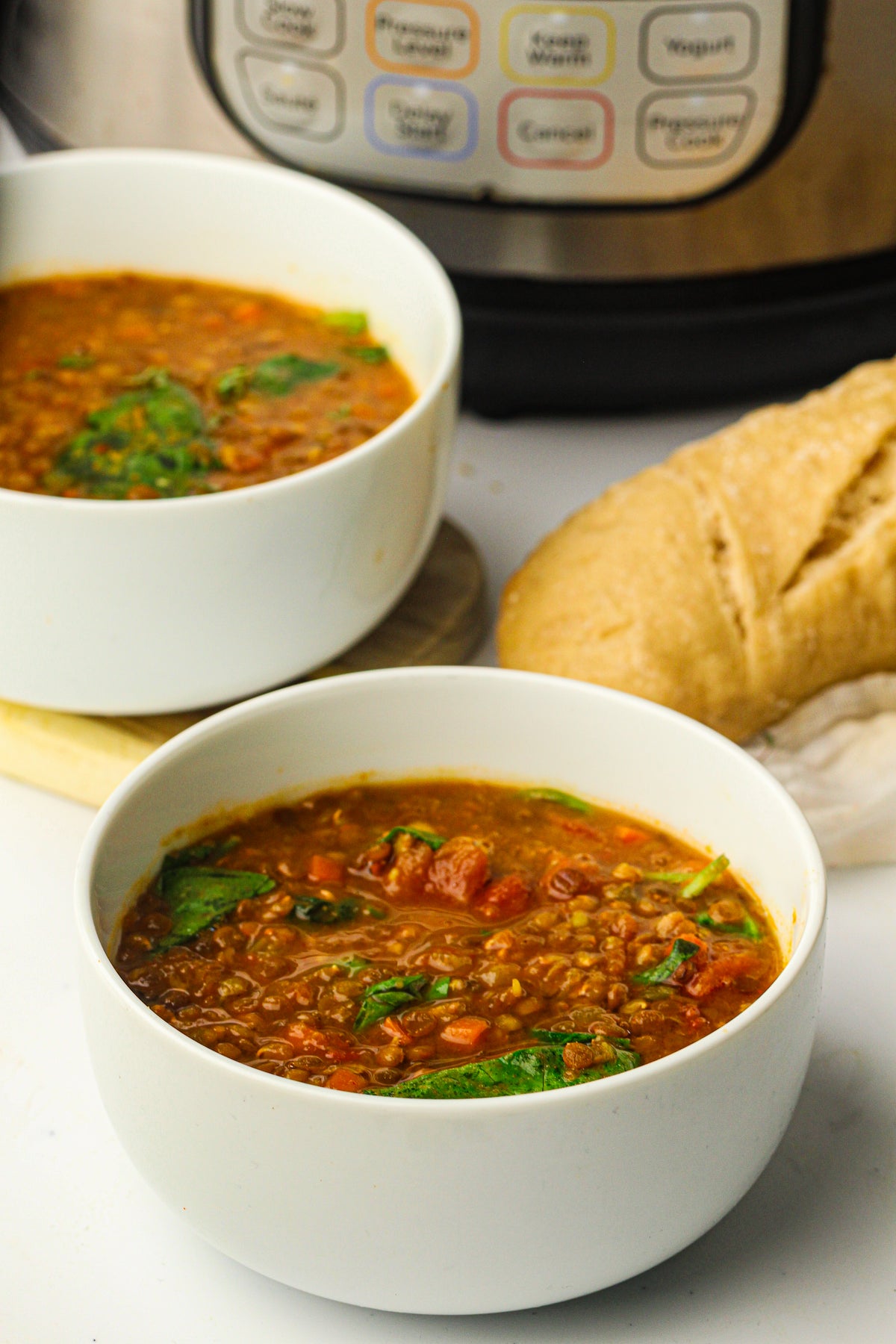 Instant Pot Lentil Soup