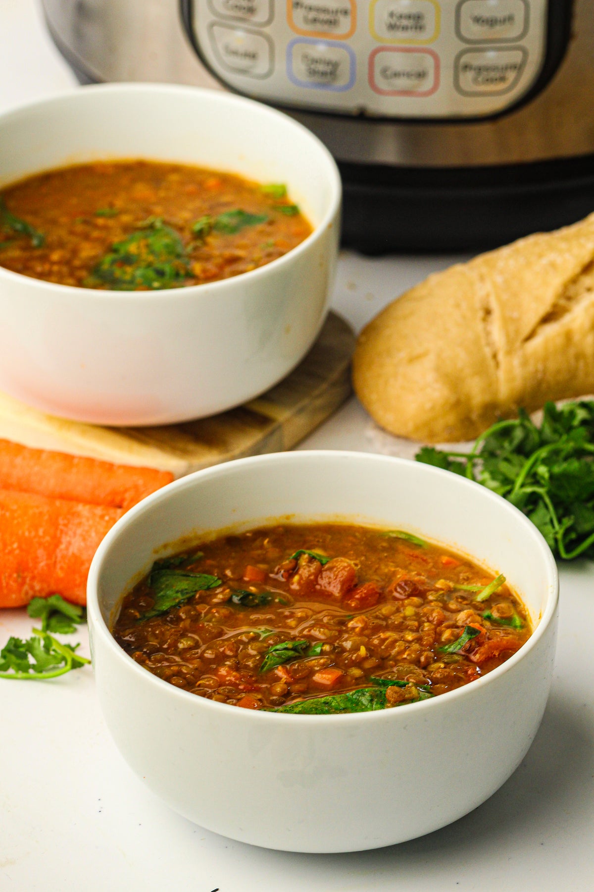 Instant Pot Lentil Soup
