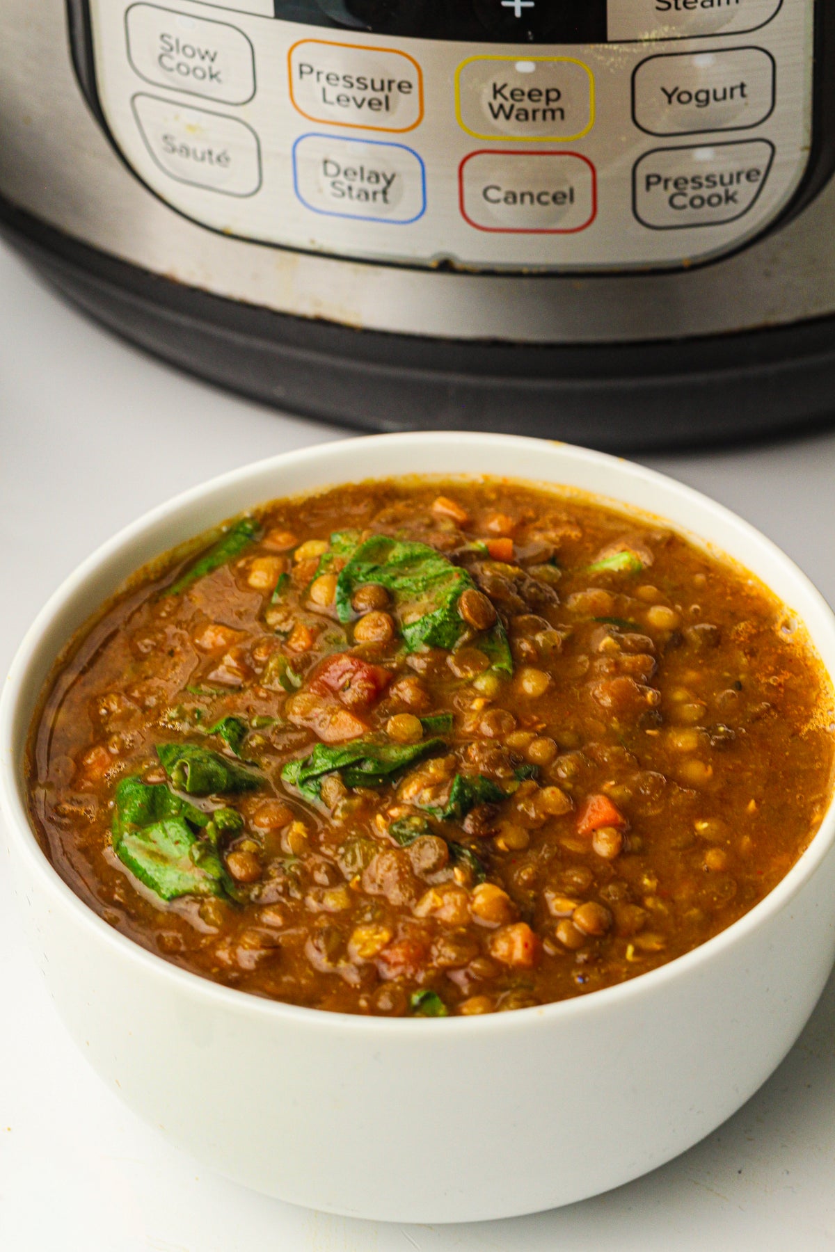 Instant Pot Lentil Soup