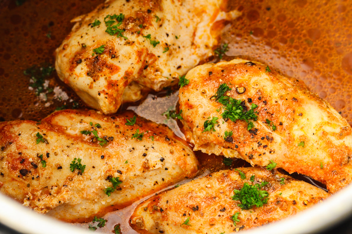 Frozen Chicken Breast in the Instant Pot