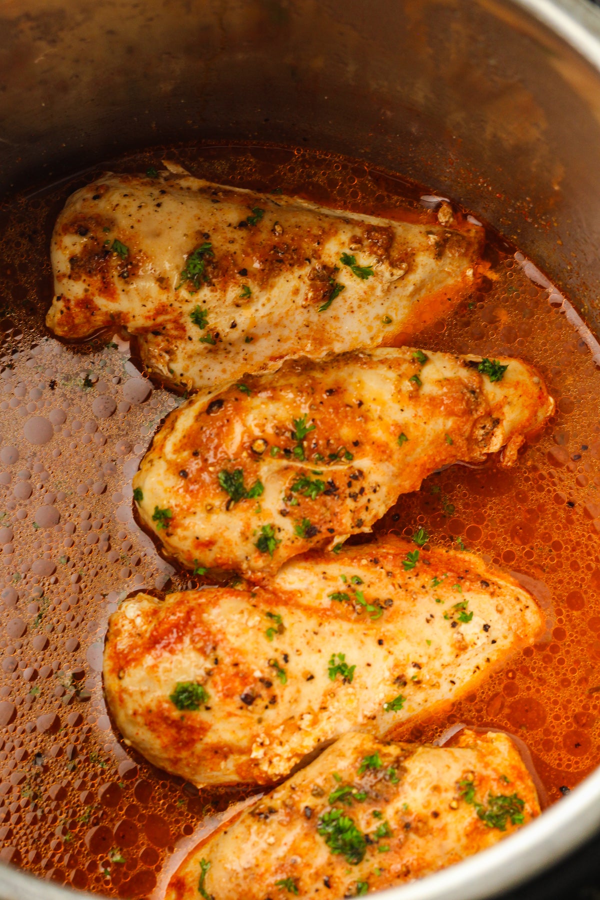 Frozen Chicken Breast in the Instant Pot