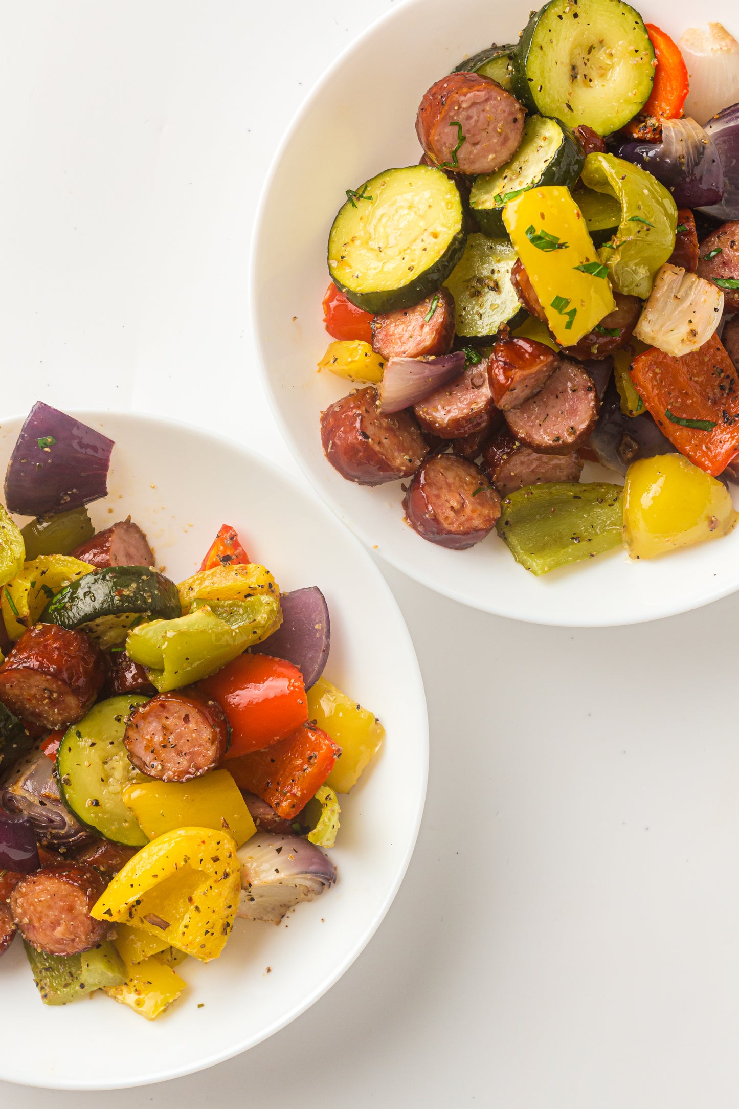 PLR Sheet Pan Sausage and Vegetables