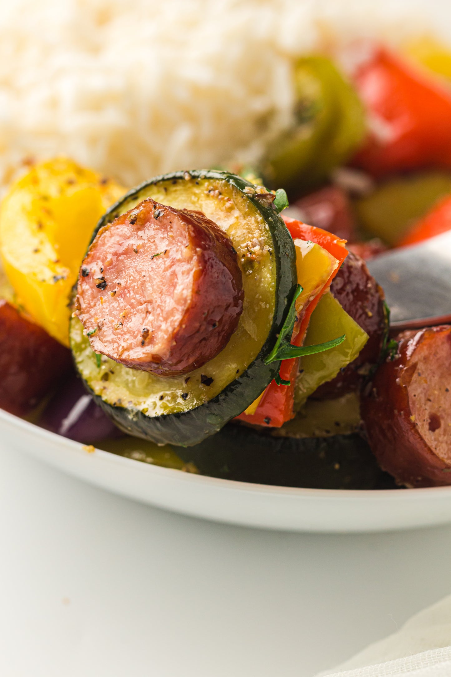 PLR Sheet Pan Sausage and Vegetables