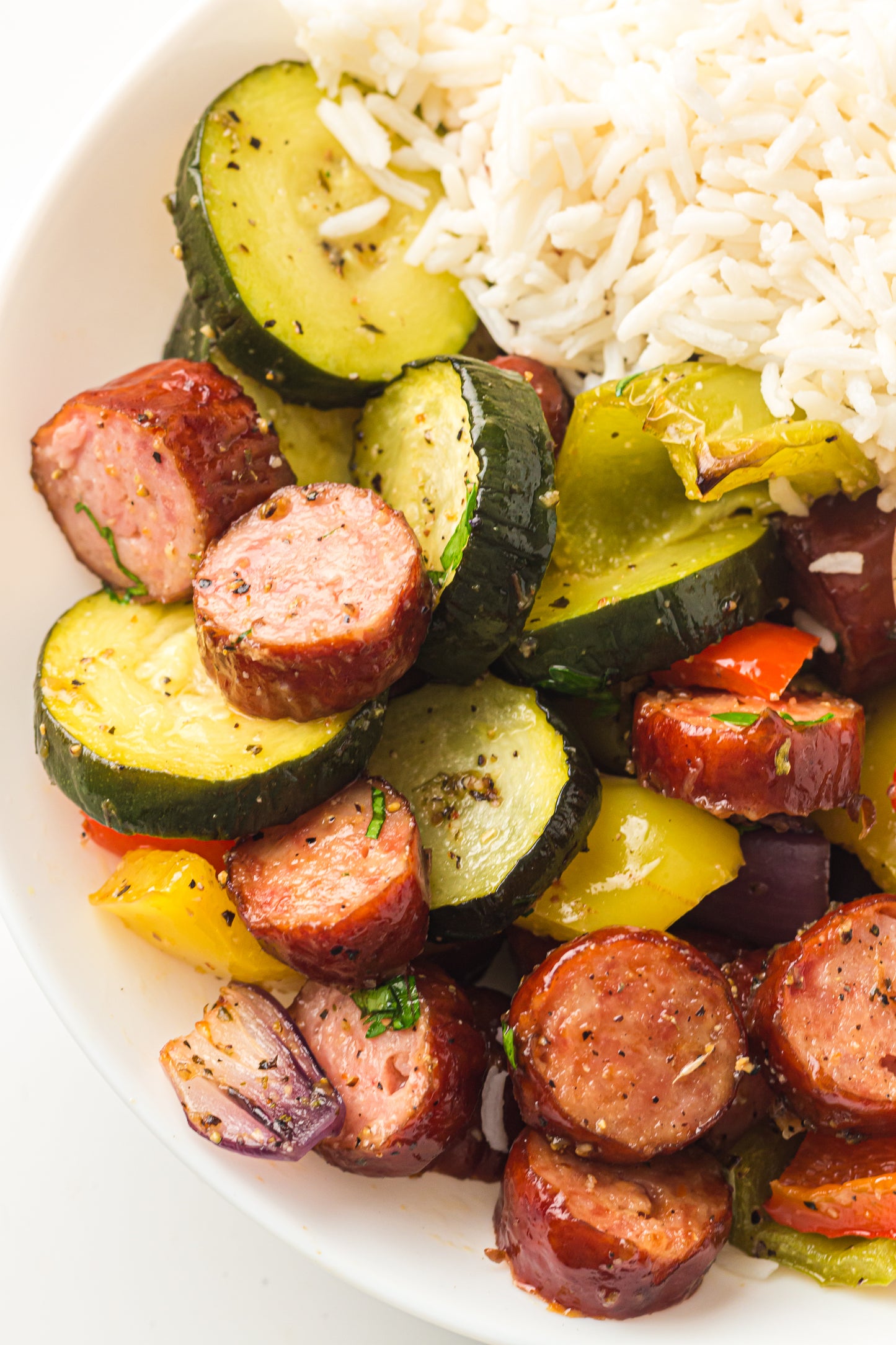 PLR Sheet Pan Sausage and Vegetables