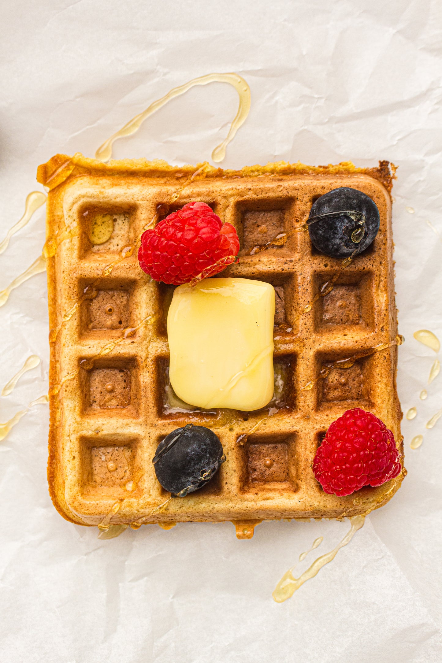 Sourdough Discard Waffles (PLR Recipe)