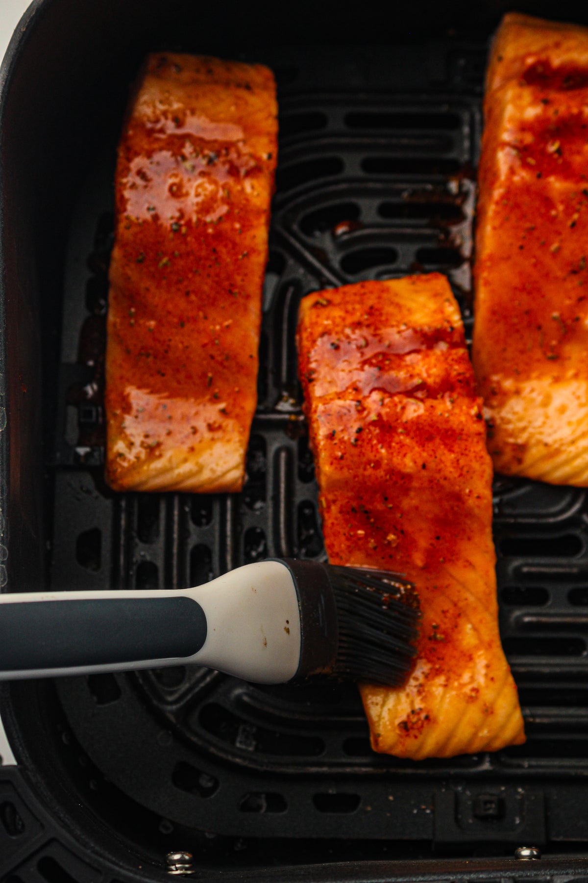 Frozen Salmon in the Air Fryer