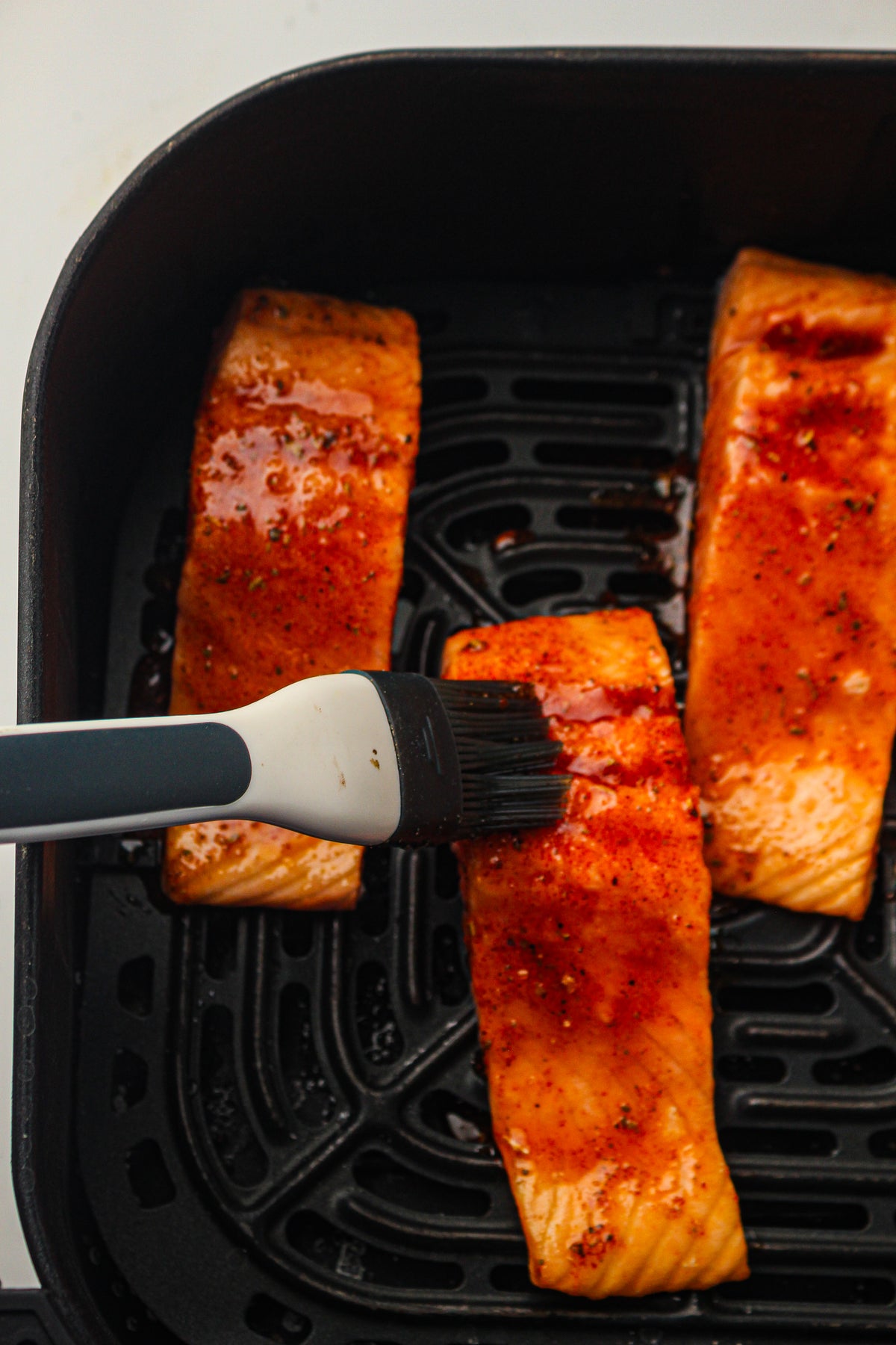Frozen Salmon in the Air Fryer