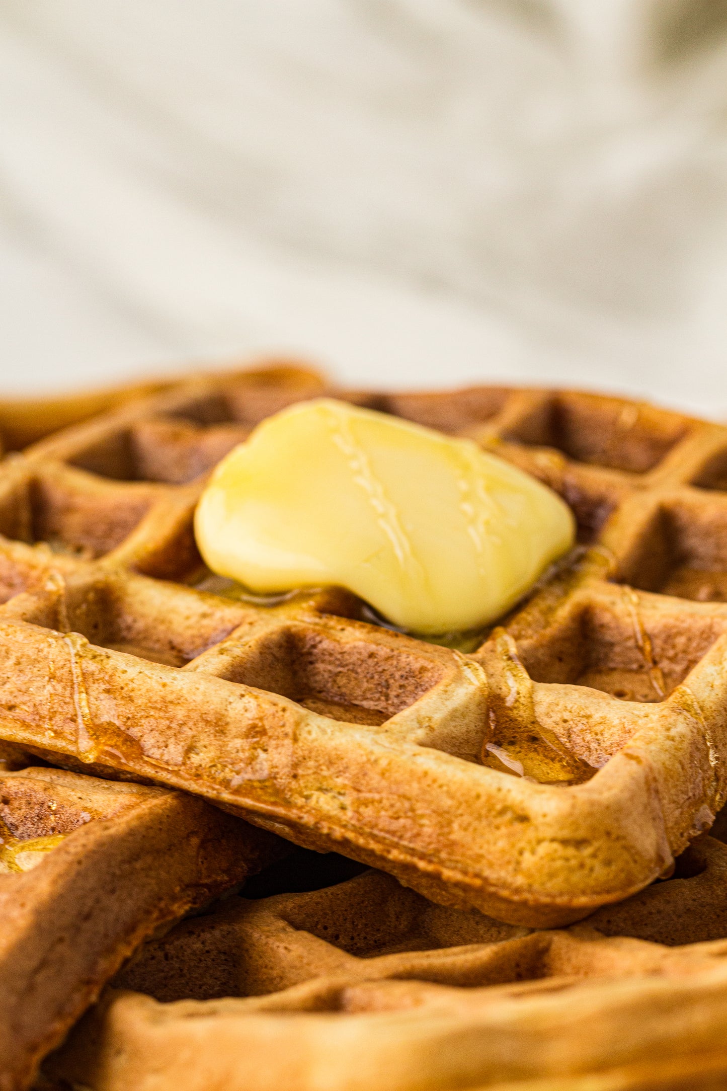 Sourdough Discard Waffles (PLR Recipe)