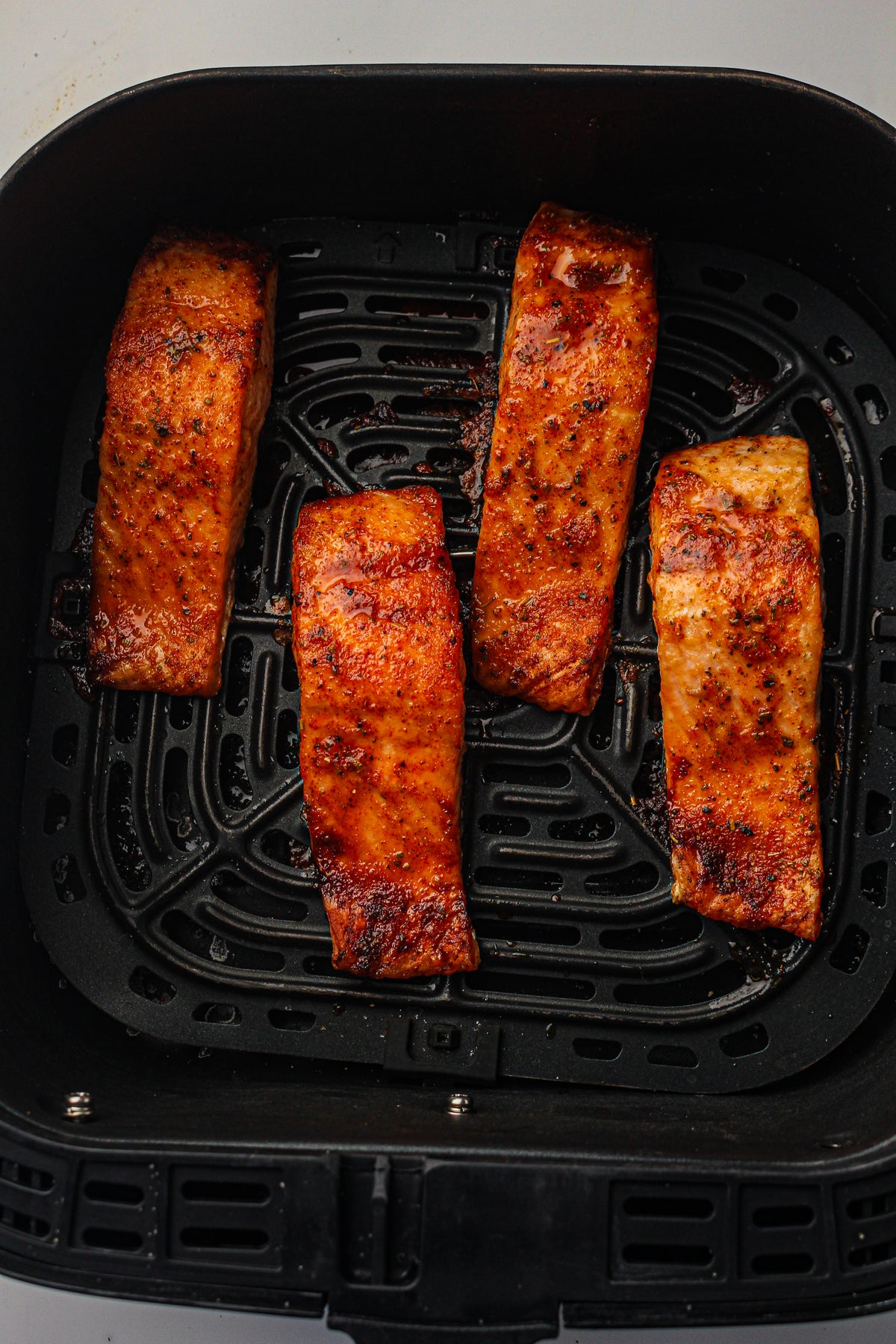 Frozen Salmon in the Air Fryer