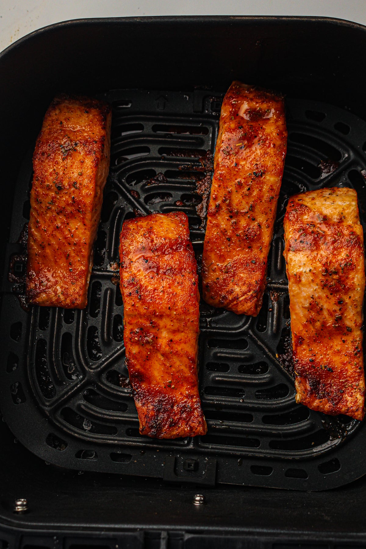 Frozen Salmon in the Air Fryer