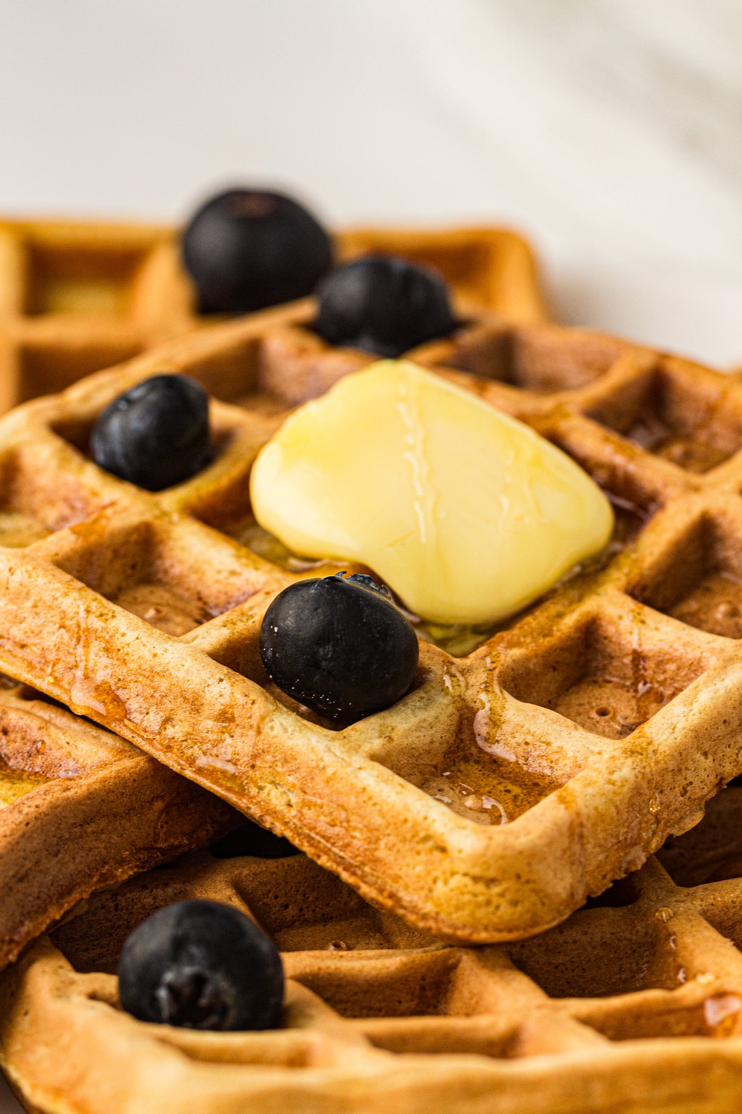 Sourdough Discard Waffles (PLR Recipe)