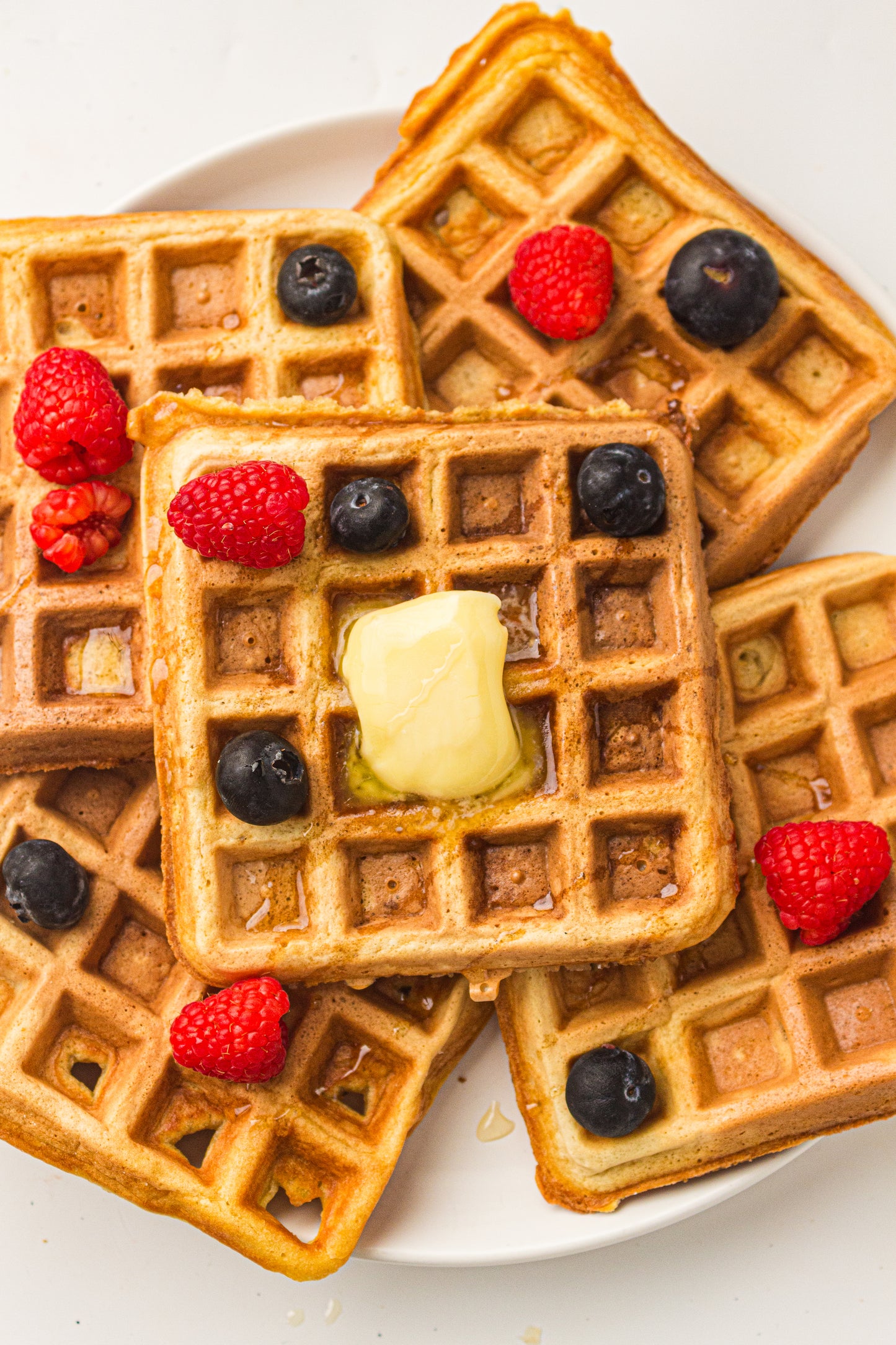 Sourdough Discard Waffles (PLR Recipe)