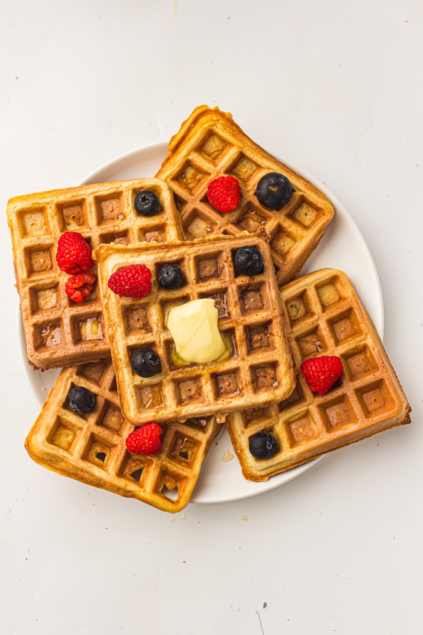 Sourdough Discard Waffles (PLR Recipe)
