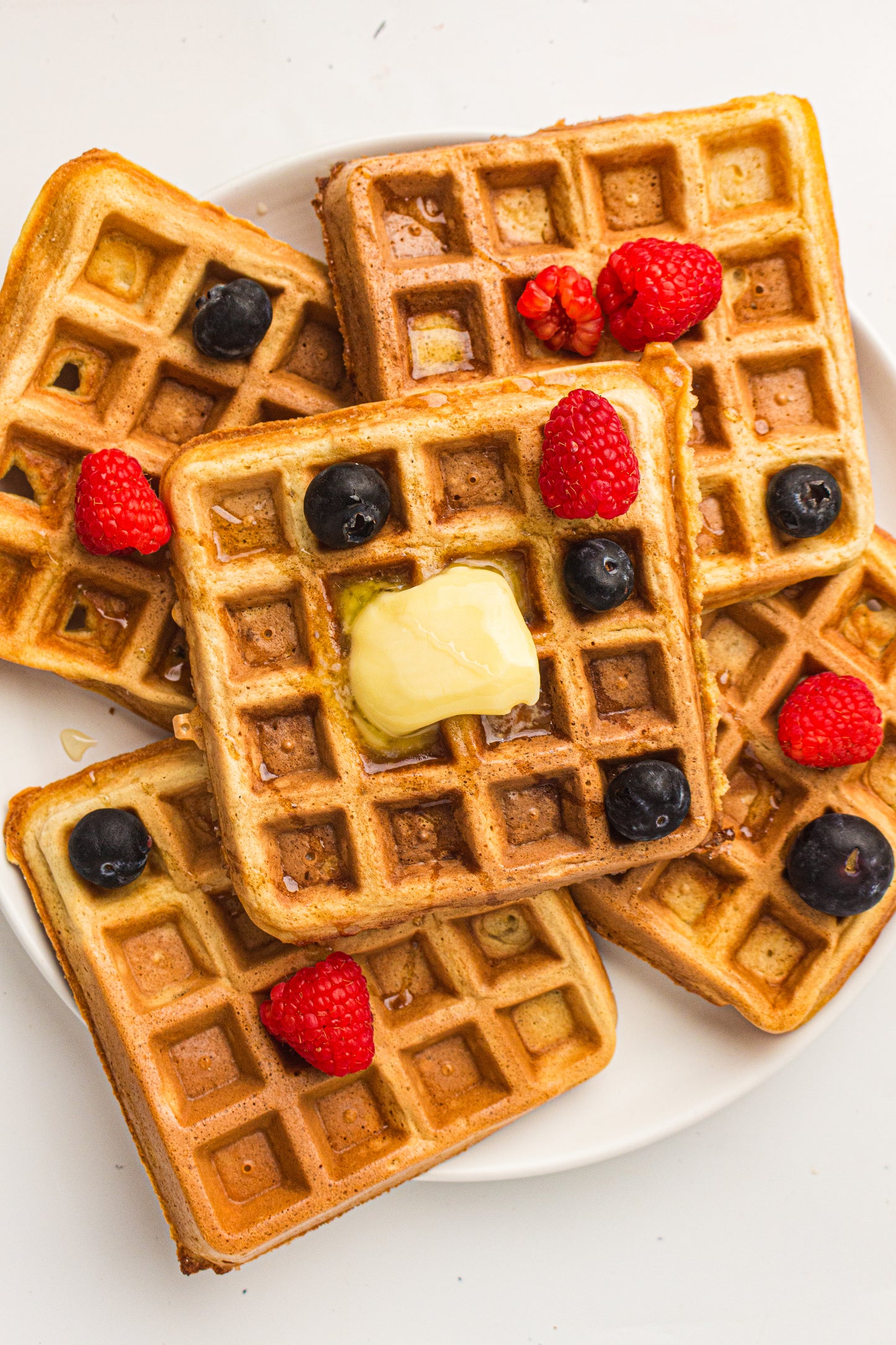 Sourdough Discard Waffles (PLR Recipe)
