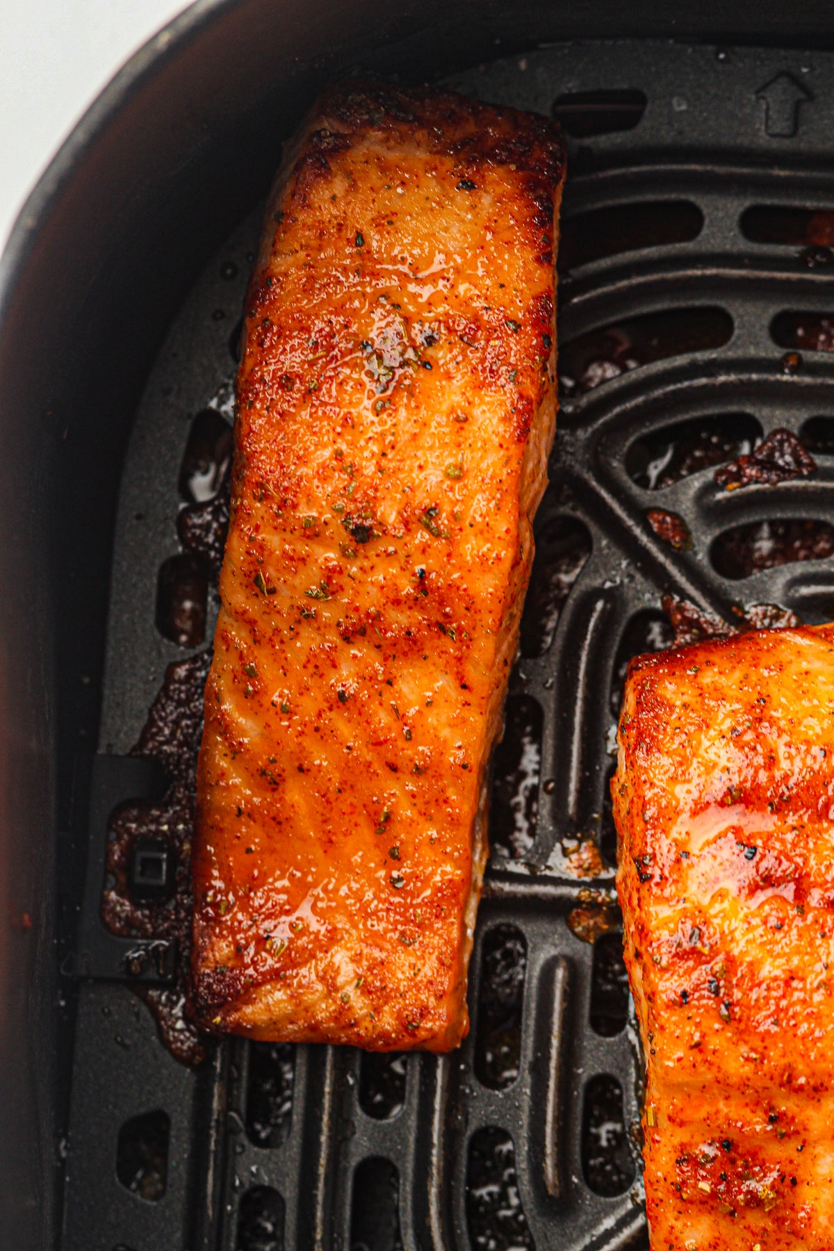 Frozen Salmon in the Air Fryer