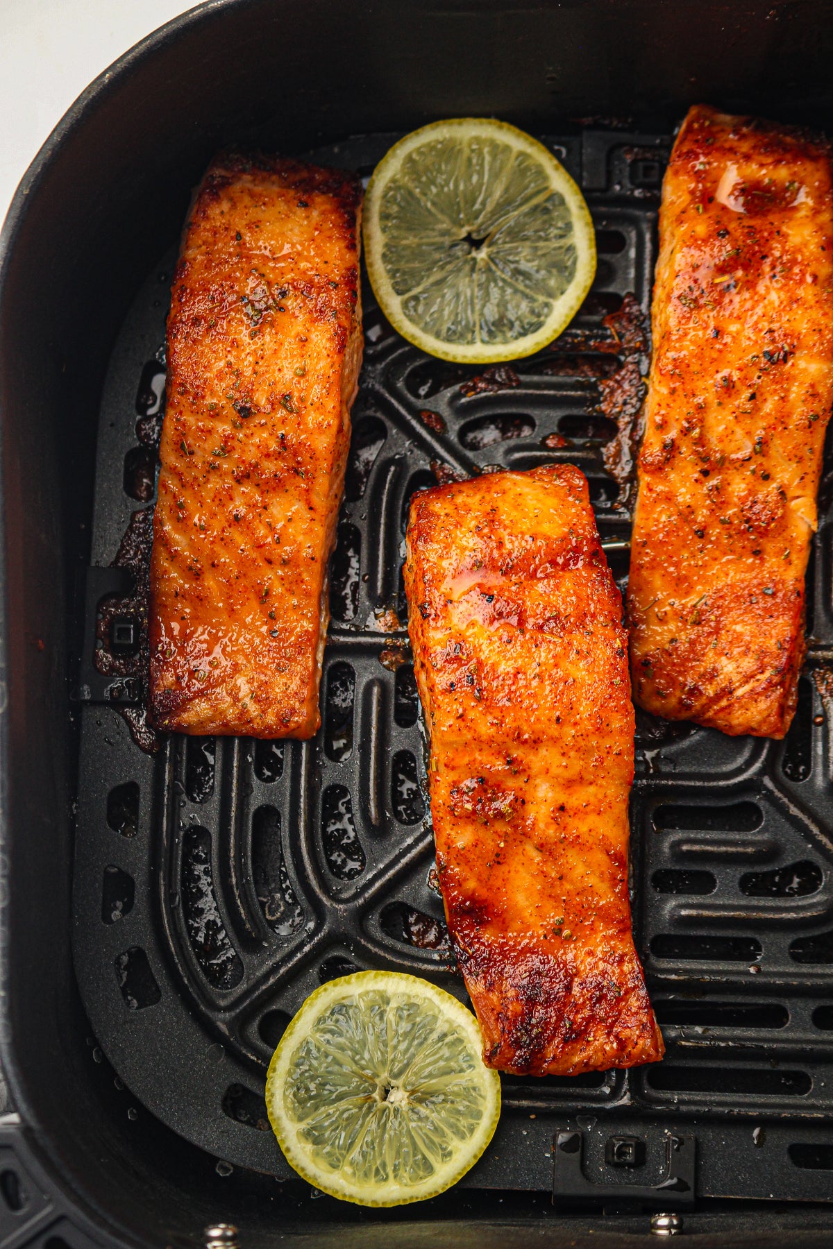 Frozen Salmon in the Air Fryer
