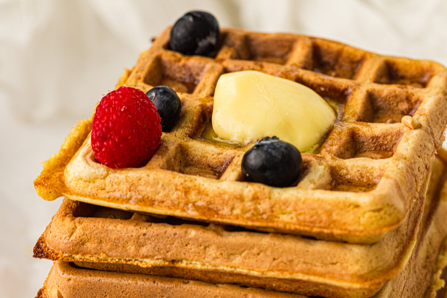 Sourdough Discard Waffles (PLR Recipe)
